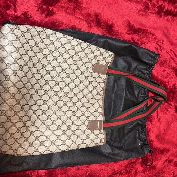🔥🔥🔥Vintage Gucci Tote Mint Condition🔥🔥🔥🔥🔥🔥Excellent Find True Classic🔥 - Picture 7 of 12
